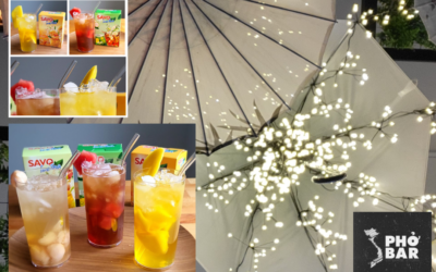 Olemme innoissamme saadessamme toimittaa Savo Tea Mango ja Savo Tea Wintermelon -teejuomia@phobartallinn-ravintolaan! 🥭🍈