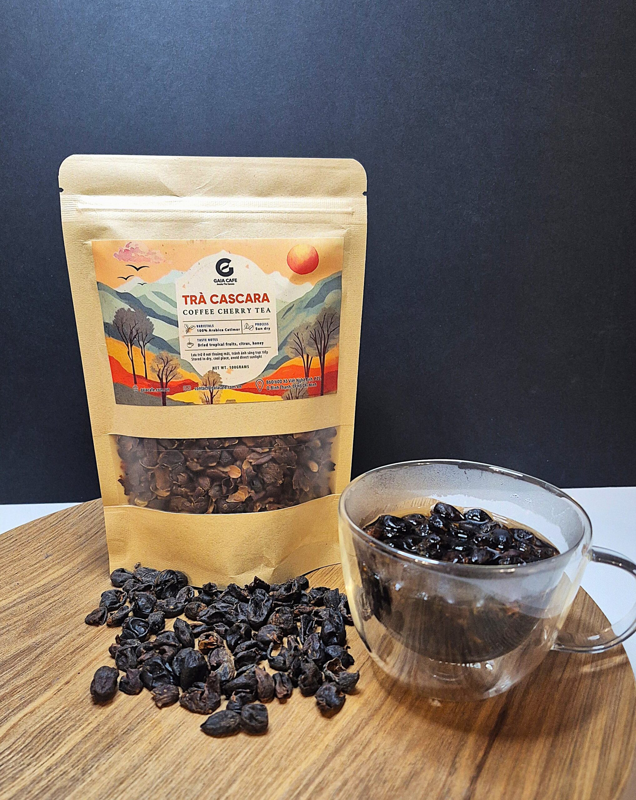 Cascara Arabica Catimor- paahdettu 100g