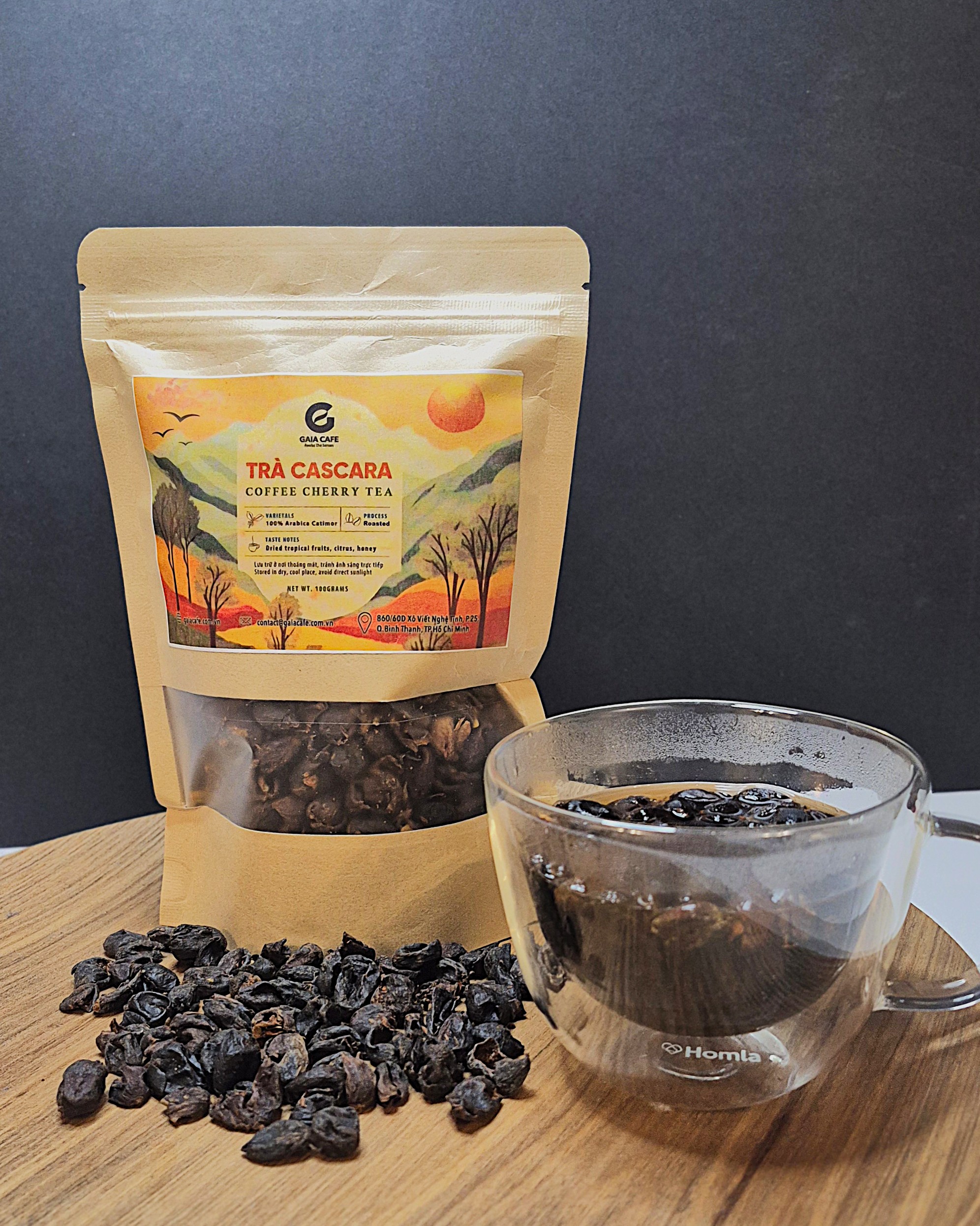 Cascara Arabica Catimor- kuivattu 100g