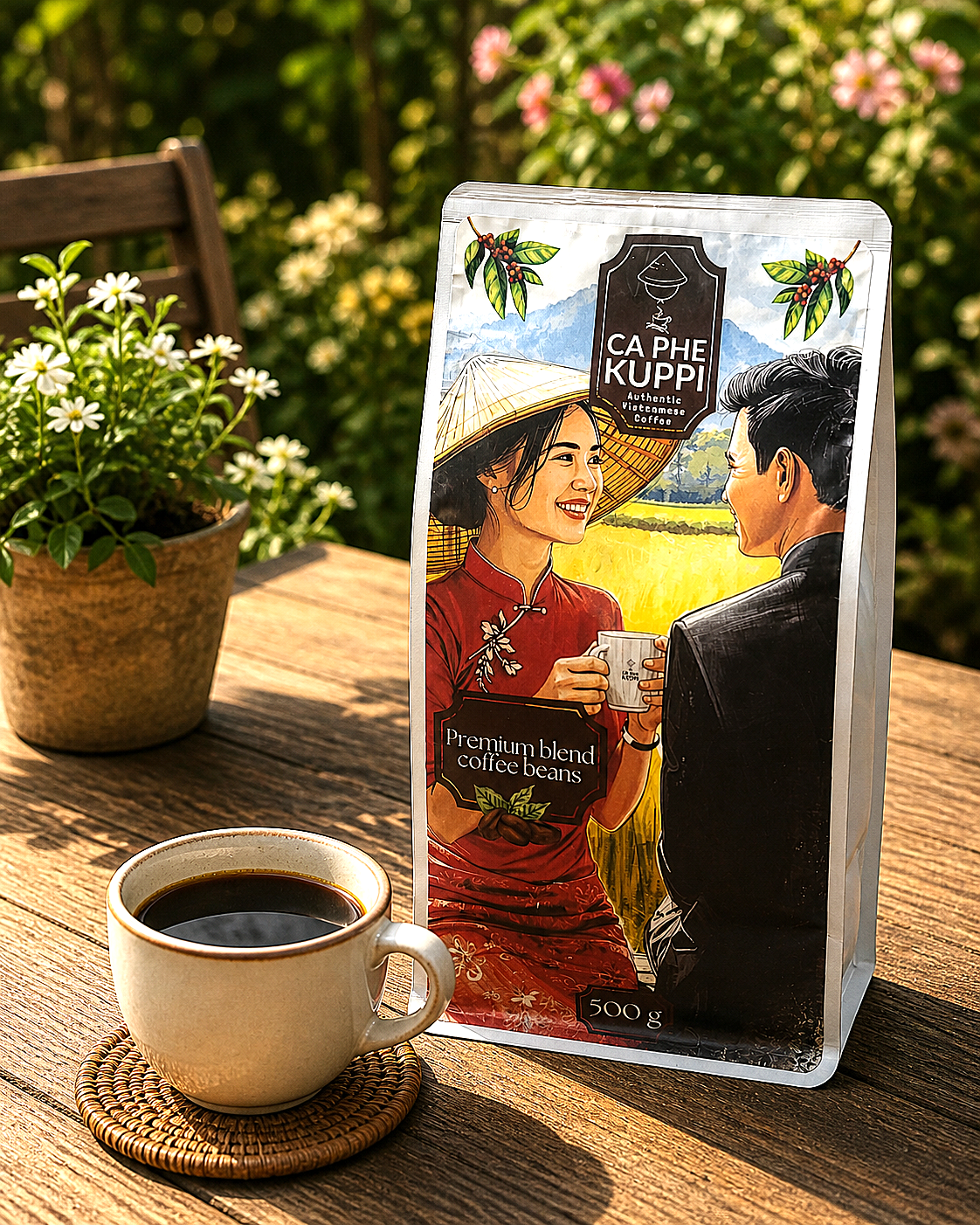 Ca Phe Kuppi Premium Blend 500g