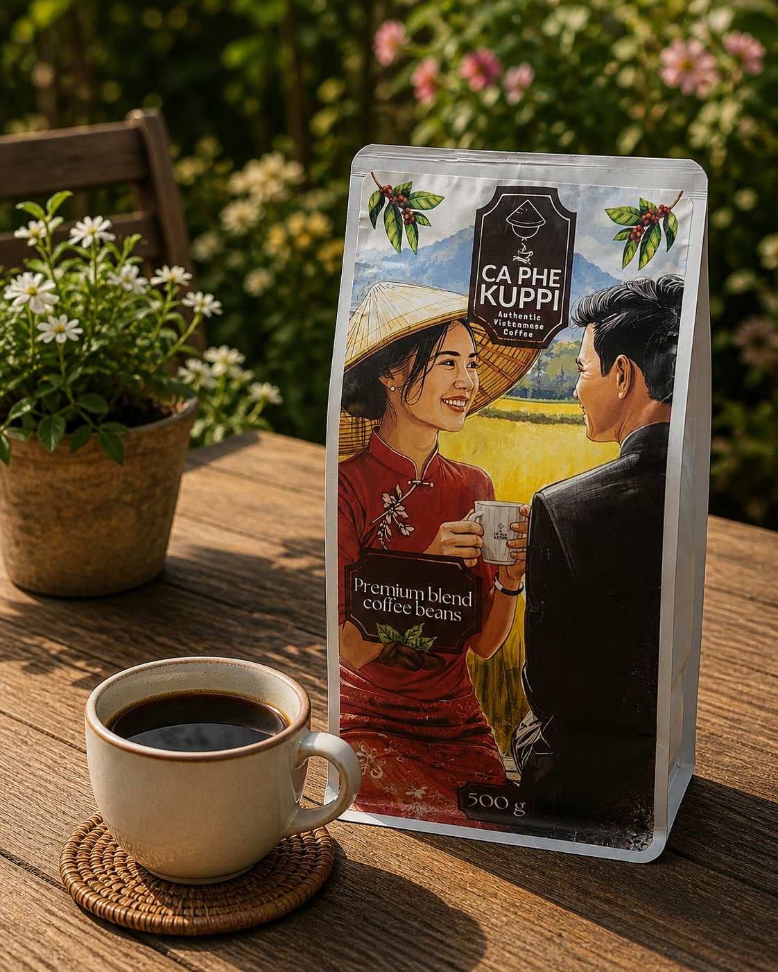 Ca Phe Kuppi Premium Blend 500g