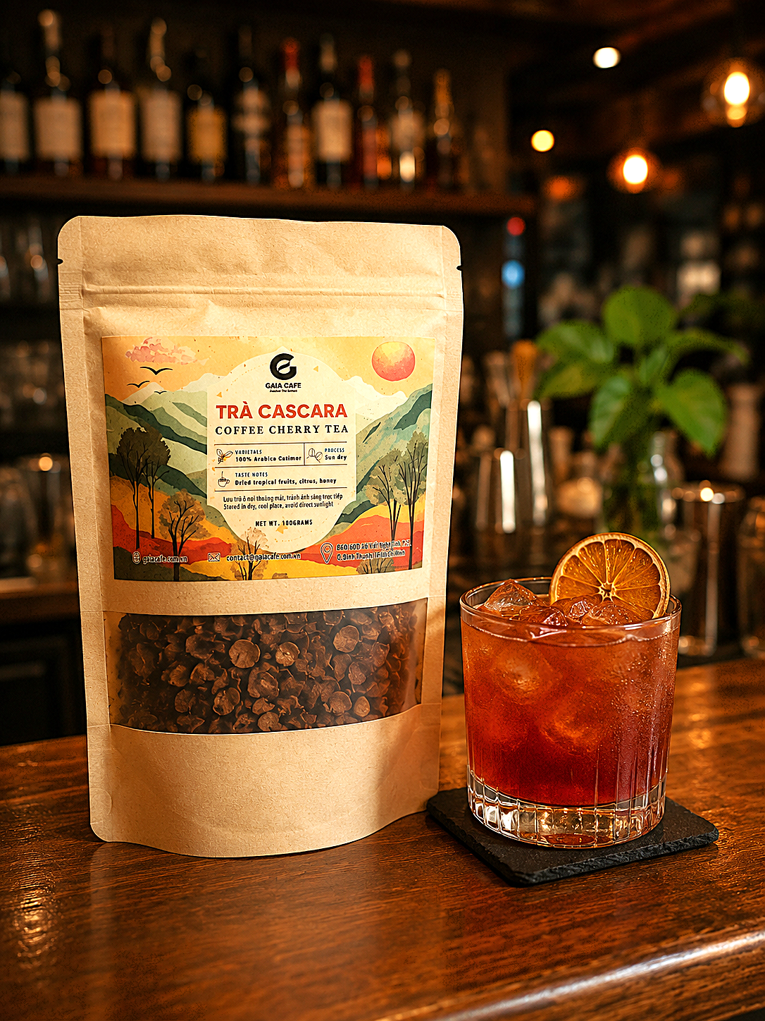 Cascara Arabica Catimor - kuivattu 100g