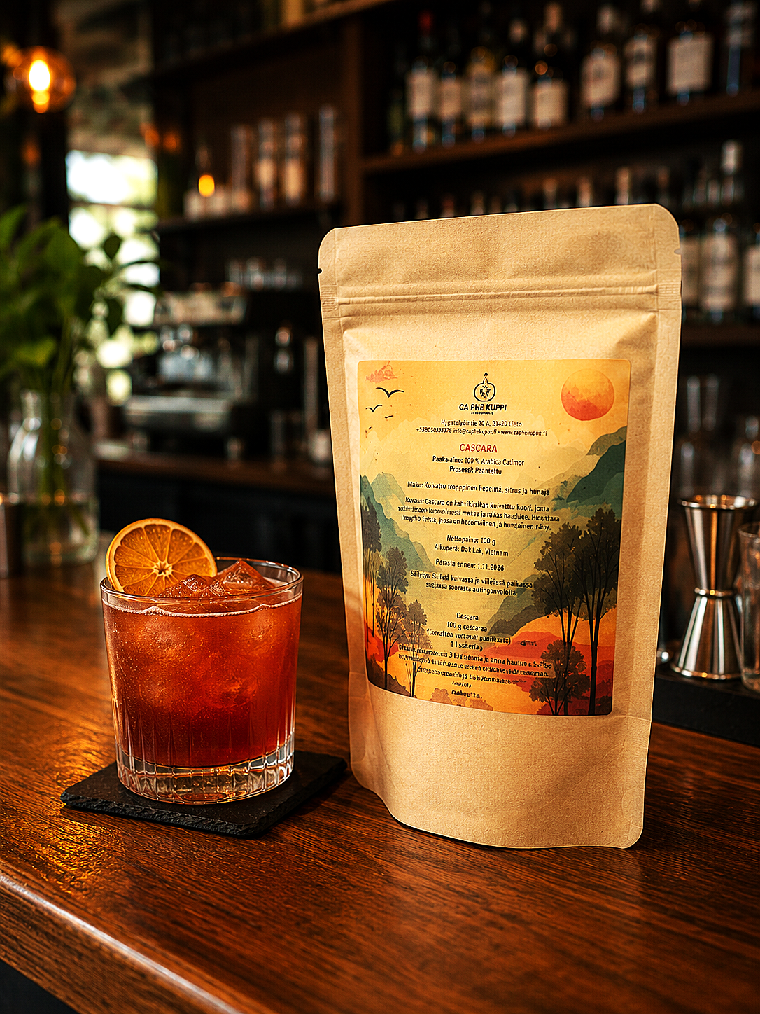 Cascara Arabica Catimor - kuivattu 100g - Image 2