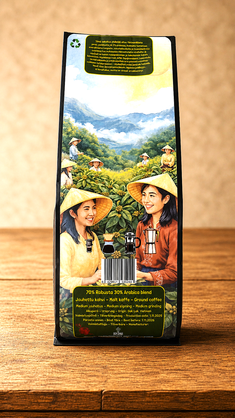 Ca Phe Kuppi Blend 250g - Image 2