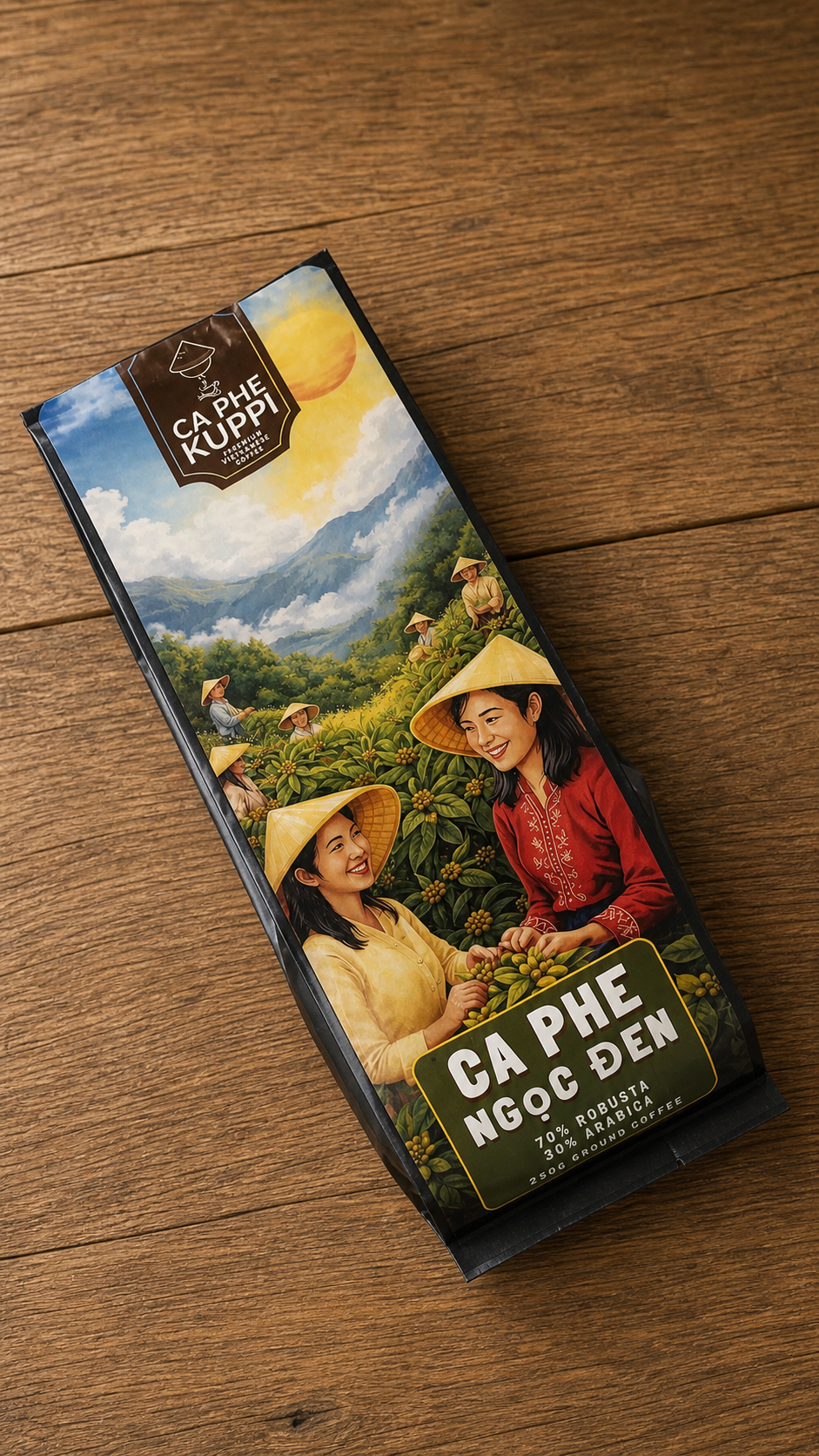 Ca Phe Kuppi Blend jauhettu 250g - Image 2