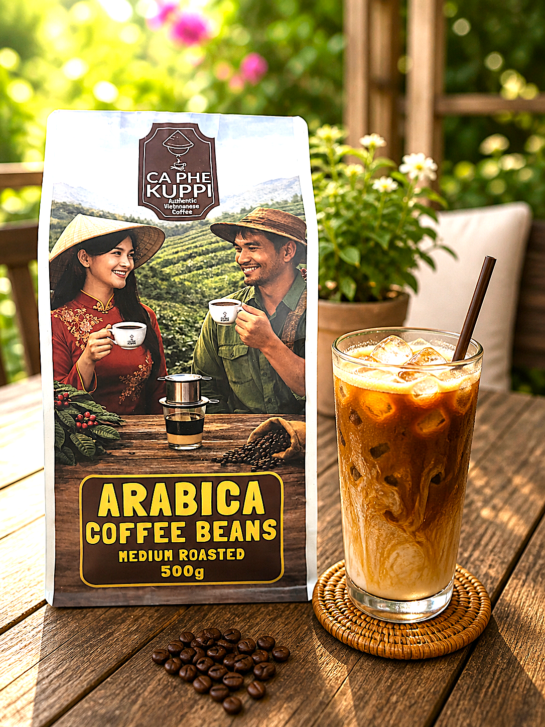 Ca Phe Kuppi Arabica 500g
