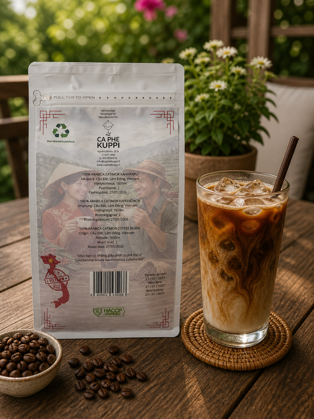 Ca Phe Kuppi Arabica 500g - Image 2