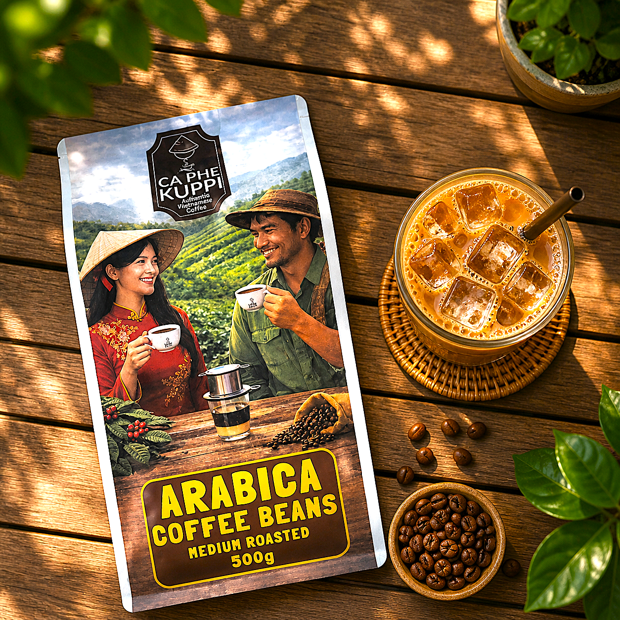 Ca Phe Kuppi Arabica 500g - Image 3