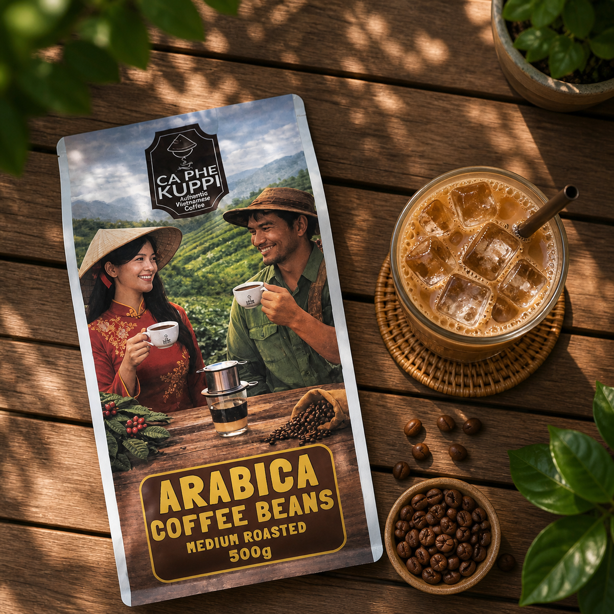 Ca Phe Kuppi Arabica 500g - Image 3