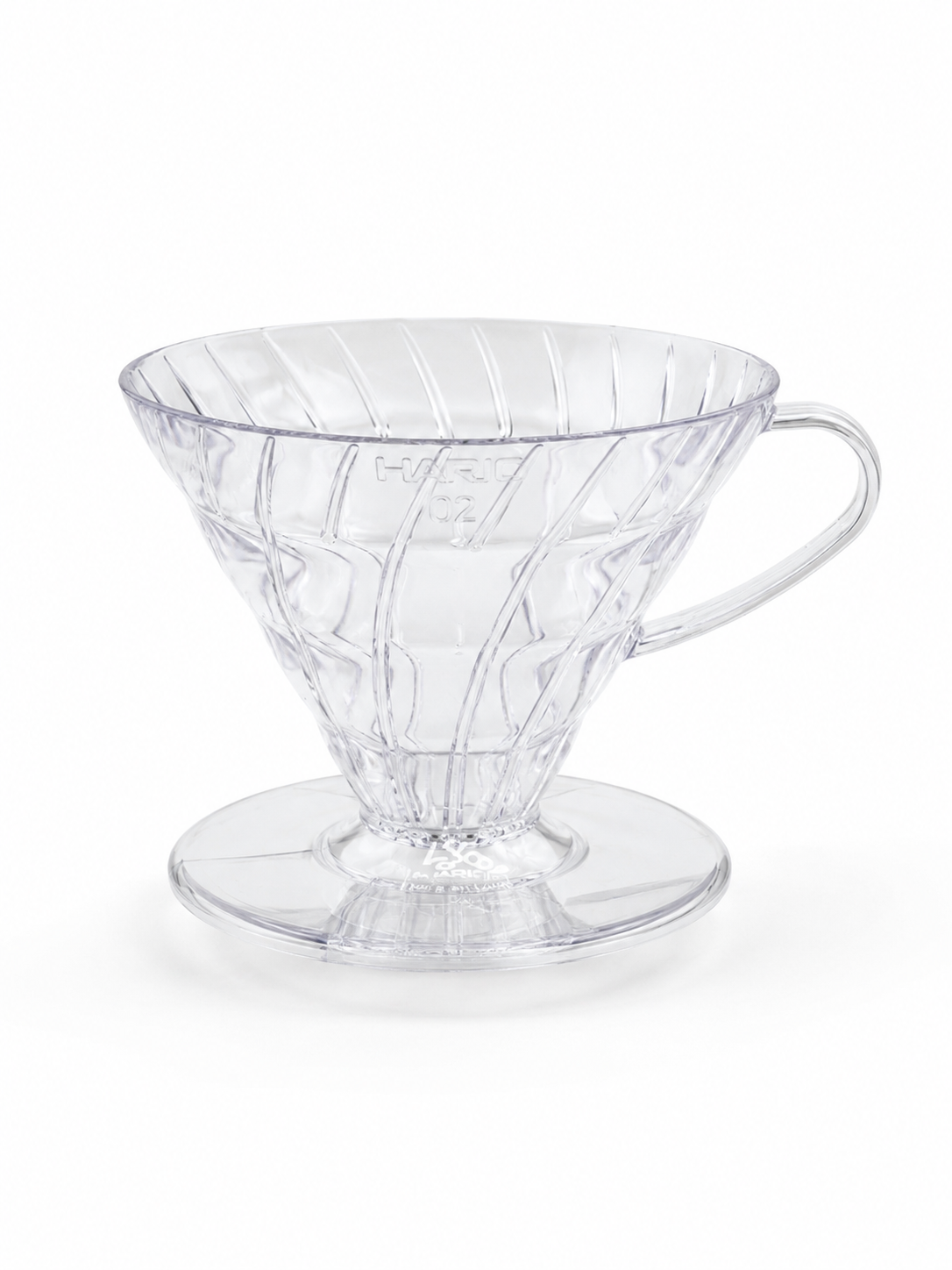 Hario V60 Dripper kirkas muovi koko 02