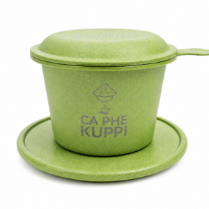 Phin suodatin Ca Phe Kuppi alumiini 115ml, vihreä