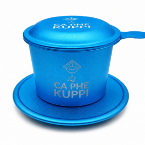 Phin suodatin Ca Phe Kuppi alumiini 115ml, sininen